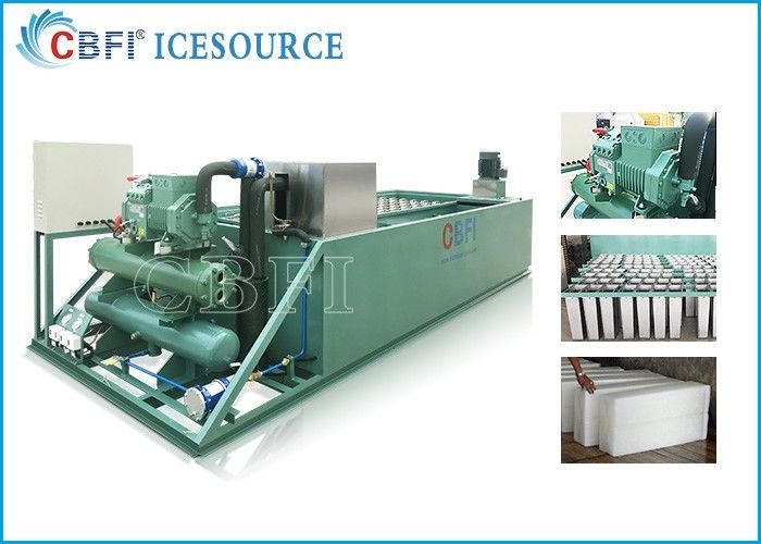 Evaporative / Air / Water Cooled Ice Machine , Automatic Ice Machine Large Production