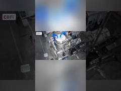 CBFI সমস্ত স্টেইনলেস স্টীল উপাদান নির্মাণ 20 টন টিভি 200 টিউব আইস মেশিন