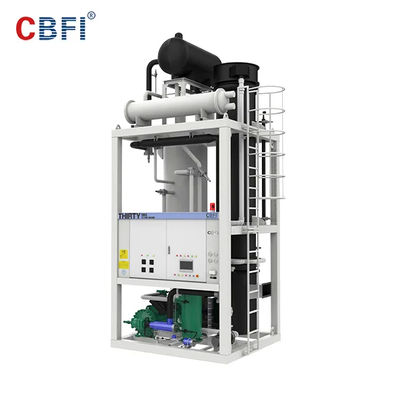 ইতালি কাস্টাল টিউব আইস মেশিন 3.5kW পাওয়ার 28.3kw রেফ্রিজারেশন ক্ষমতা বৈদ্যুতিক শক্তি উৎস