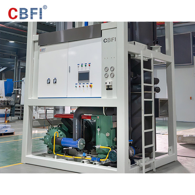 এয়ার কুলড / জল কুলড বরফ টিউব মেশিন ইতালি Castel Solenoid ভালভ সঙ্গে
